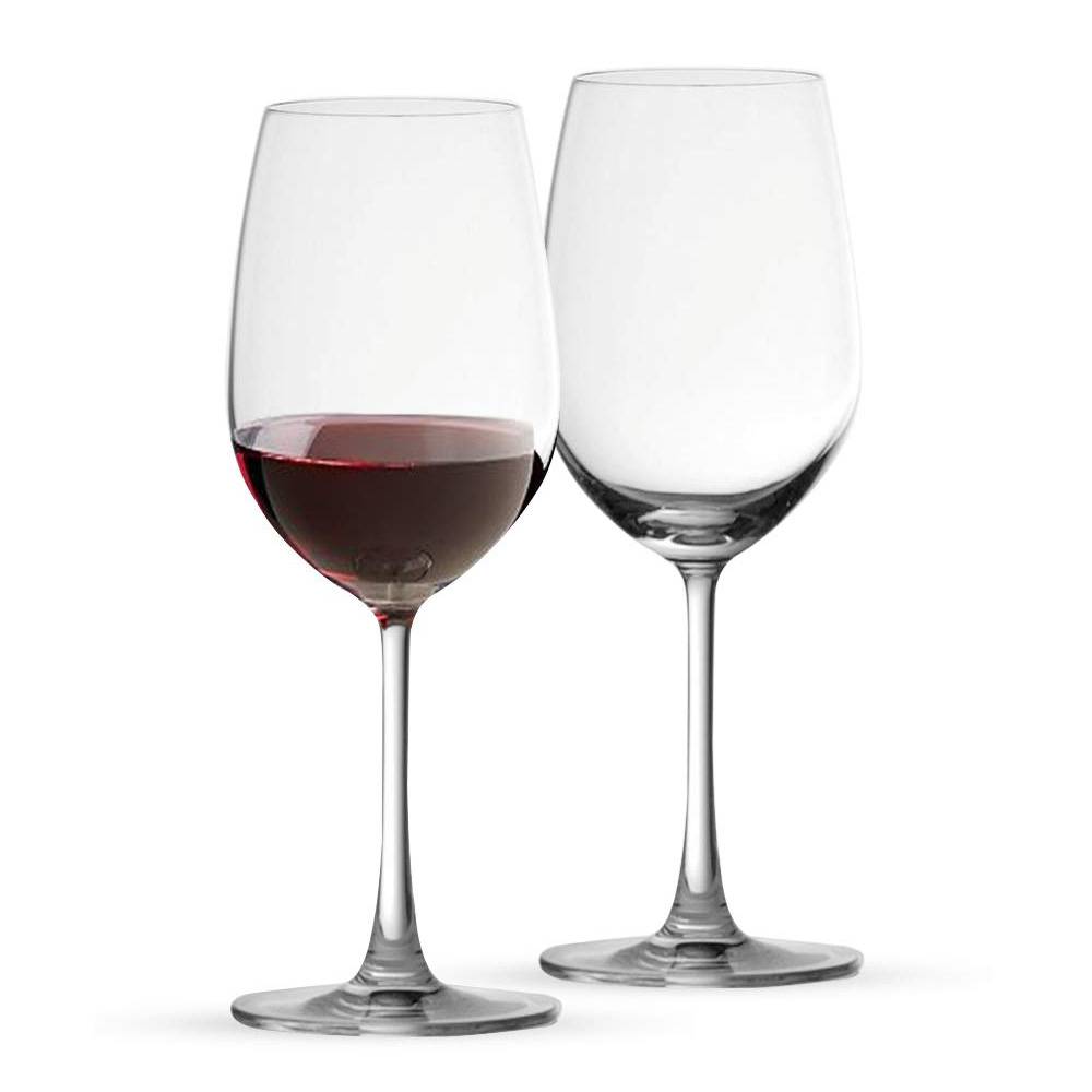 (Set Of 6) Ocean Madison High Quality White Red Wine Stem Glass, 425ml